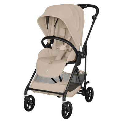 Детская прогулочная коляска Cybex Melio Carbon Almond Beige 01